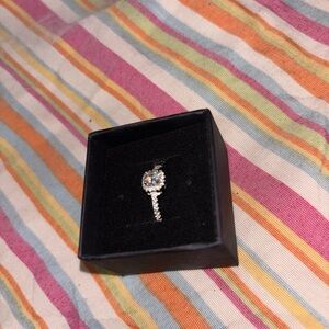 VVS 0.5 Karat Mossanite Adjustable Engagement Ring